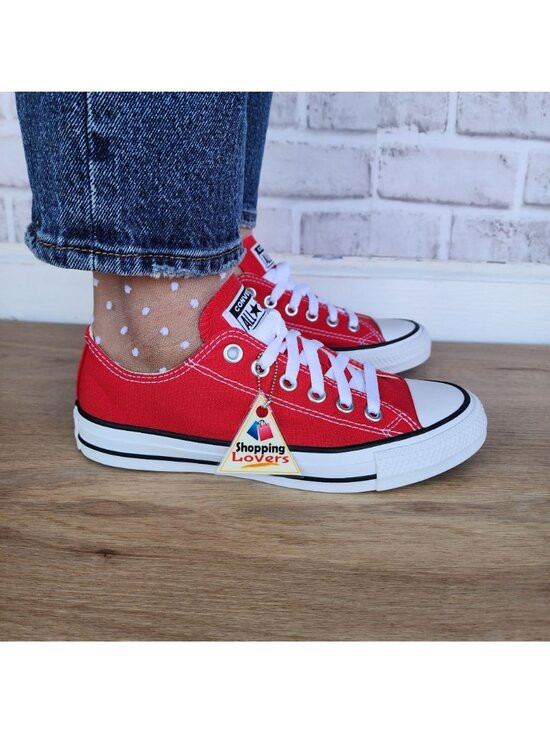 ⭐Converse Chuck Taylor All Star Low Size 4.5 Men\'s shoes Sneakers Red M9696C main image 7